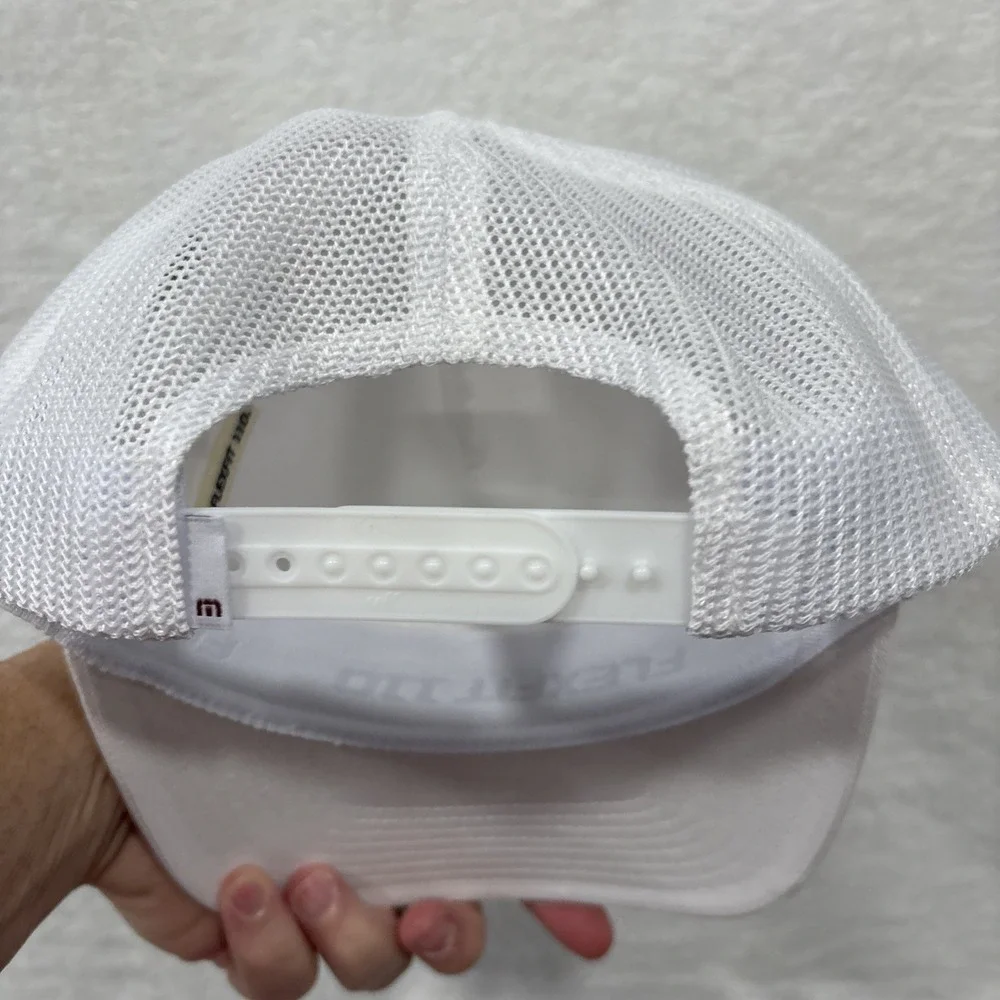 Travis Matthew Golf Caps, White, Limited Edition Holiday Design